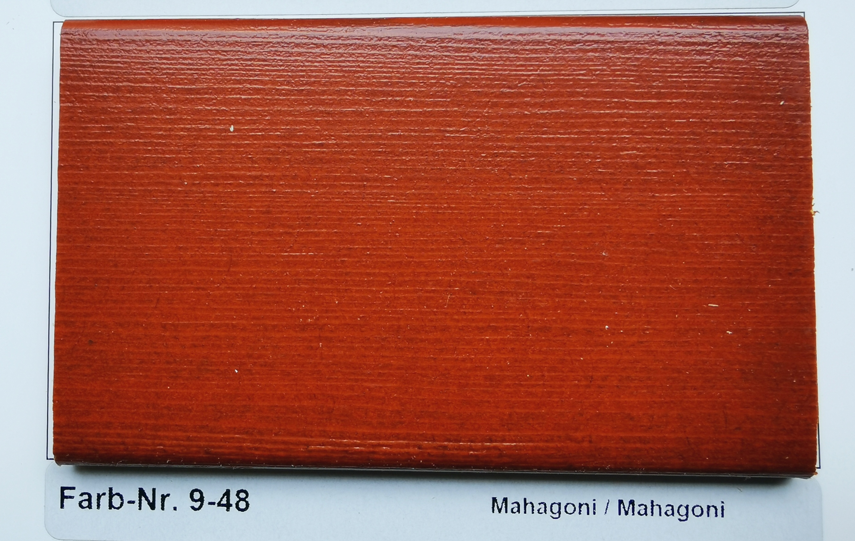 Farb-Nr. 9-48 Mahagoni / Mahagoni hell
